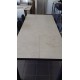 table CÉRAMIQUE fixe ou extensible CA/02 version pieds Acier peint epoxy laqué  