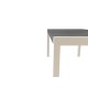 table céramique basalt CA-01 BOIS blanchi - fixe ou extensible 