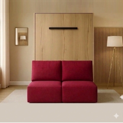 Lit escamotable vertical avec Canapé 