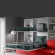 lit superposé escamotable vertical 2+1 couchages avec canapé pour des économies de place pas chères à Sanary 83